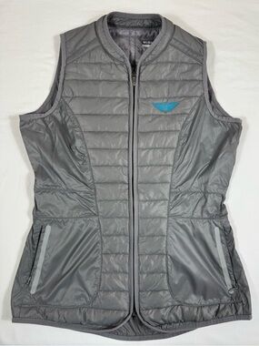 LIJA Light Gray Nylon Jacket VEST (161)